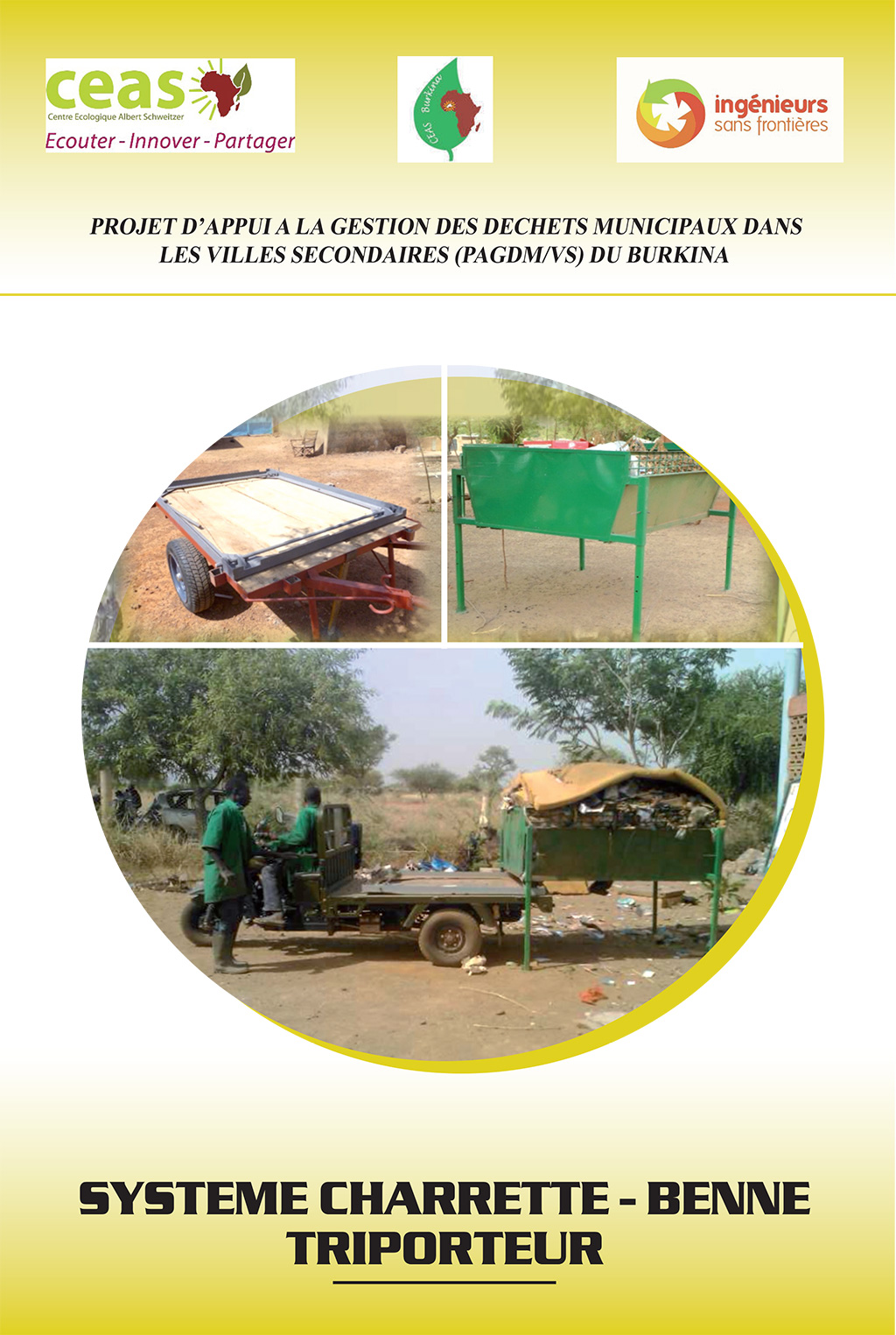 Fiche Technique — Charette Benne Triporteur